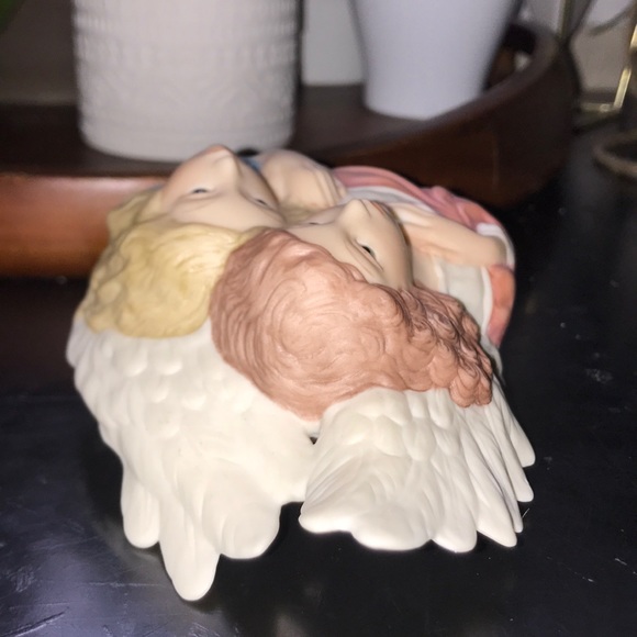 VINTAGE 1987 Cybis Angels Christmas Tree Ornament - Picture 6 of 9